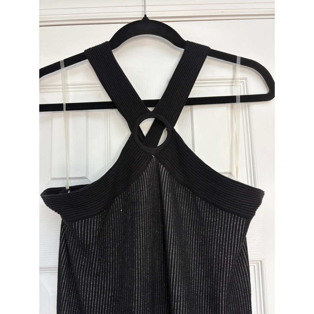 Almost Famous Knit Sweater Dress 1X Striped Midi Women's - Picture 2 of 9